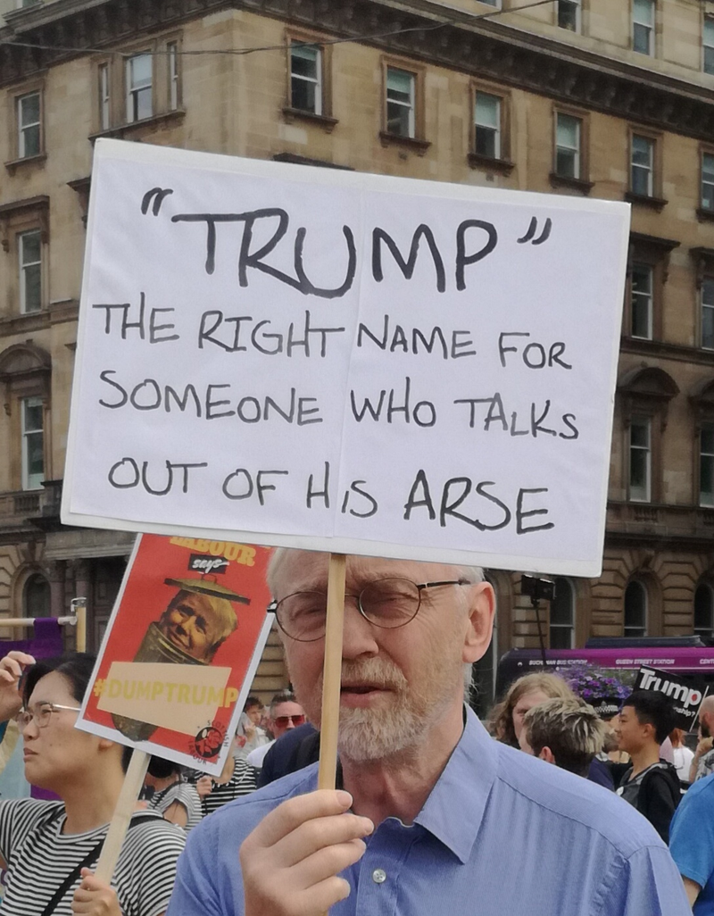 Illustration for article titled Scottish anti-Trump photo dump (long and comprehensive!)